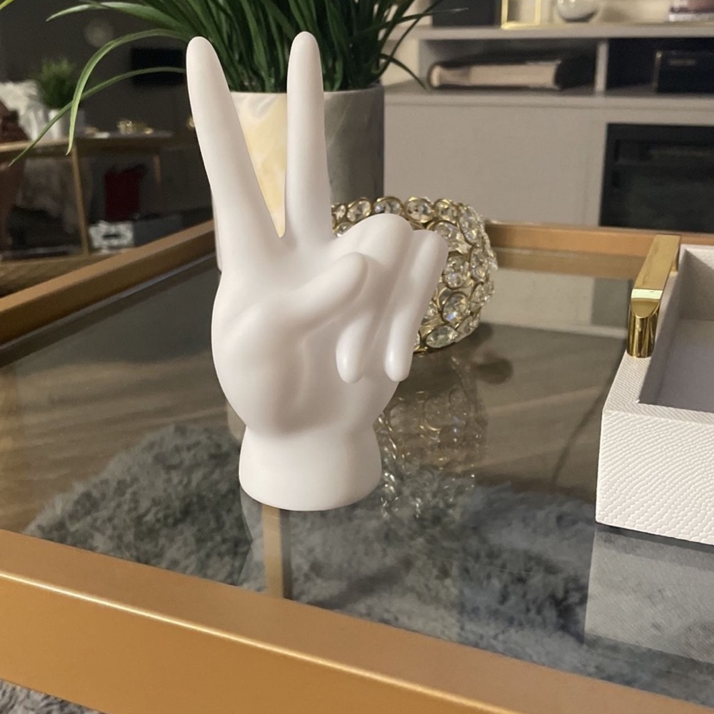 Peace Sign LED Light Decor